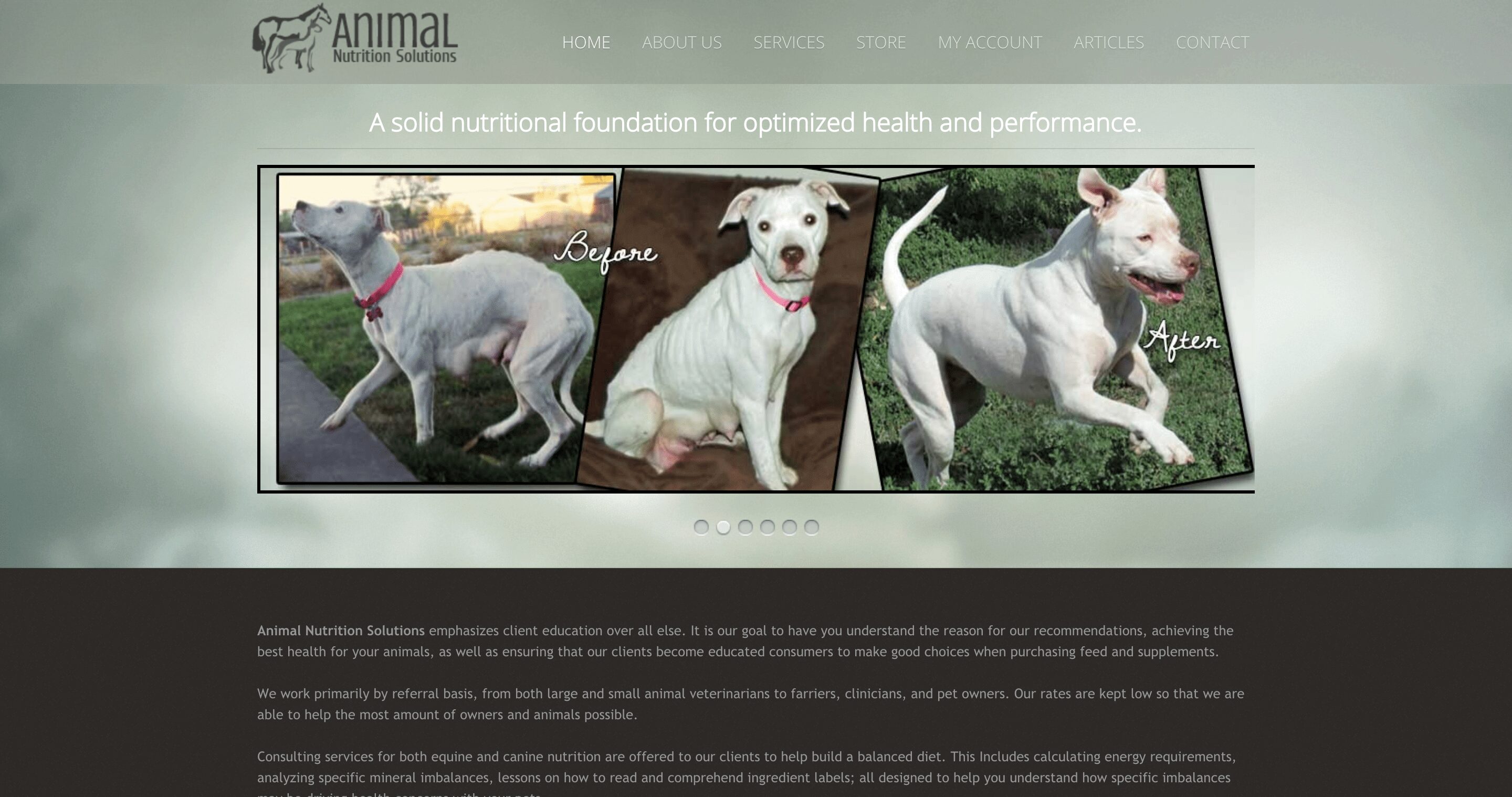 SO Services: Animal Nutrition Solutions Home